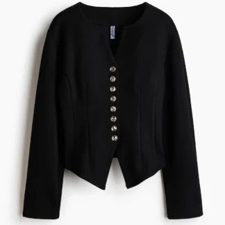H&M 長袖フィットカーディガン