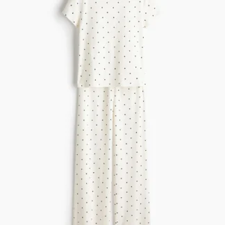 H&M コットンブレンドパジャマ