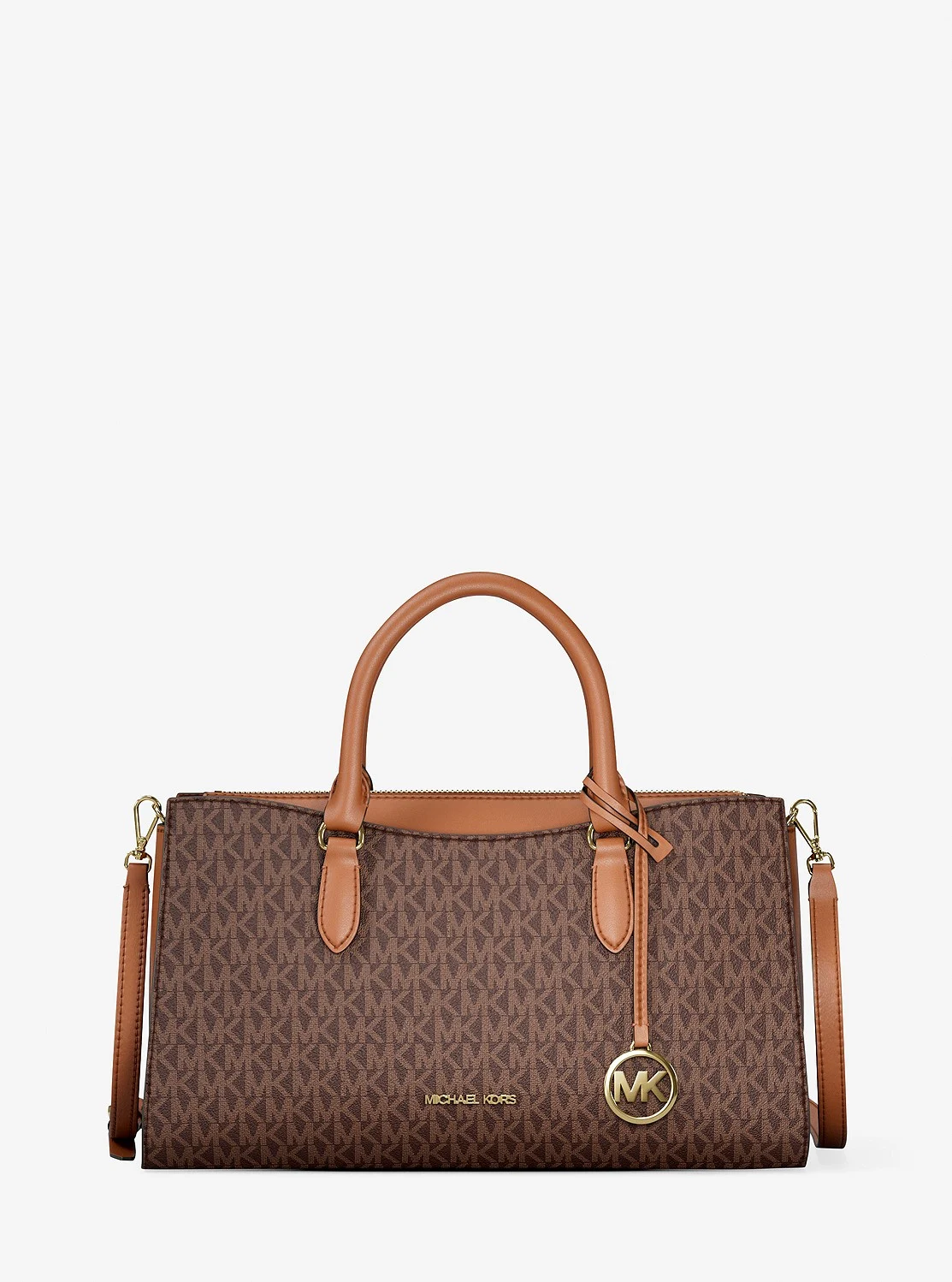 Michael Kors ARDEN トップジップ サッチェル ミディアム - MKシグネチャー