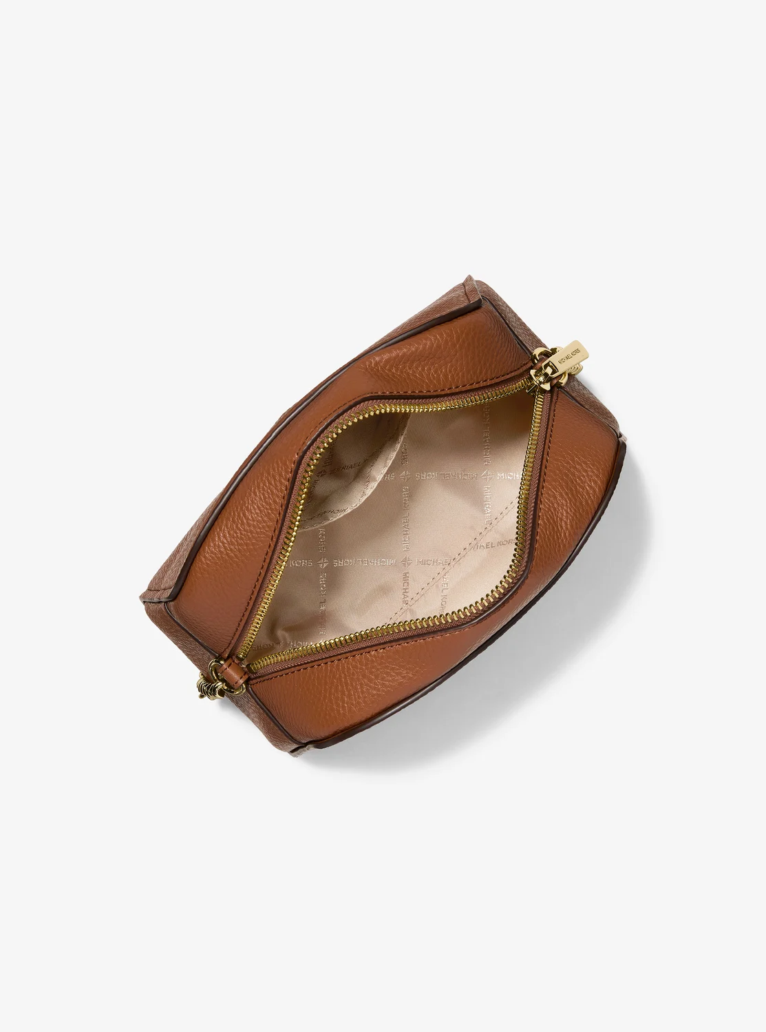 Michael Kors Ashton жижиг хэмжээтэй, брэндийн хээтэй мөрөндөө тохдог зургийн аппаратын цүнх - Image 2