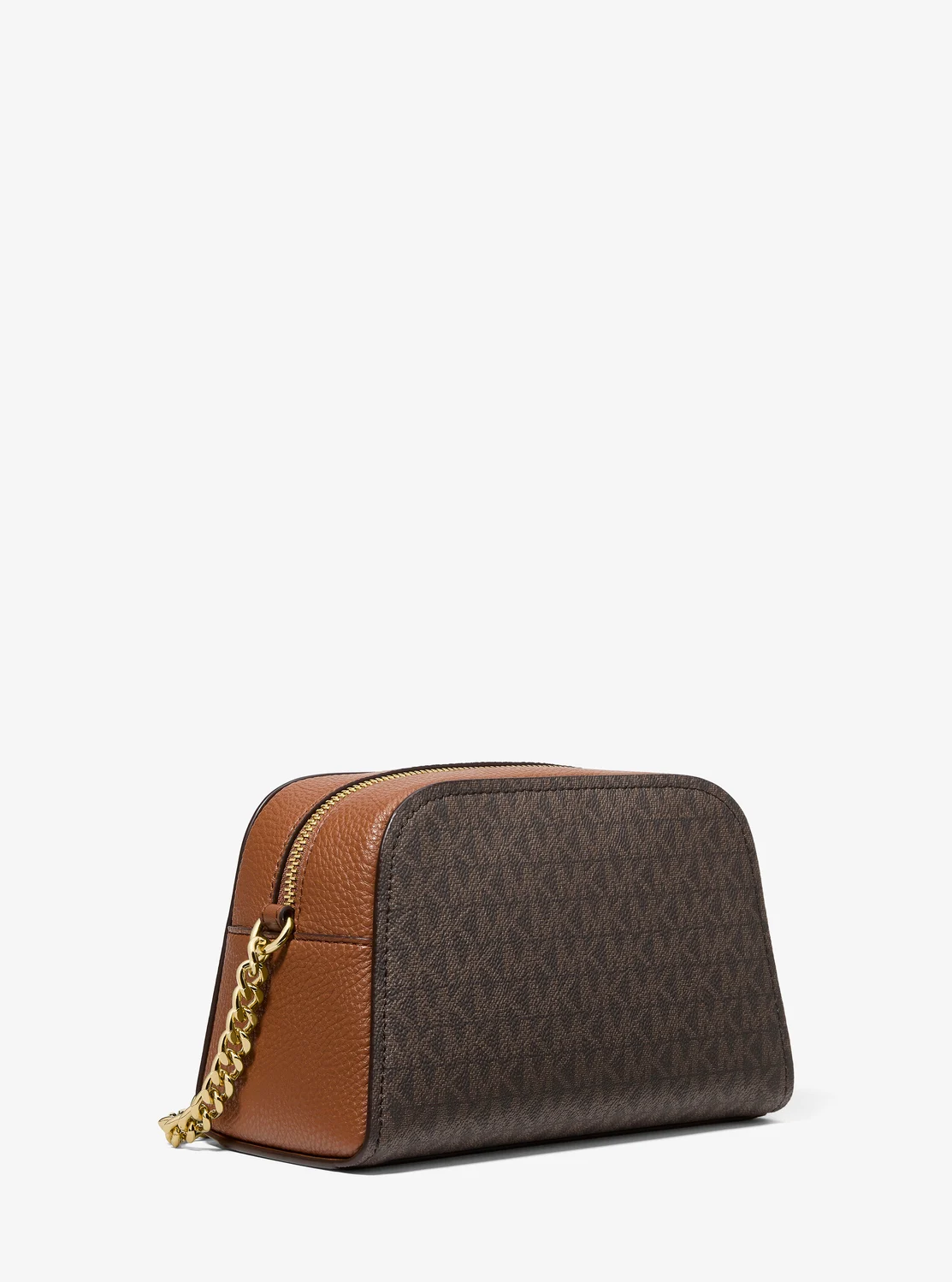 Michael Kors Ashton жижиг хэмжээтэй, брэндийн хээтэй мөрөндөө тохдог зургийн аппаратын цүнх - Image 3