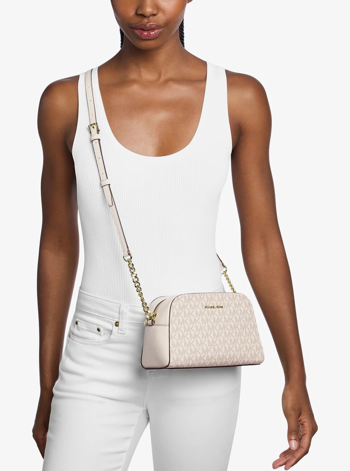 Michael Kors ASHTON カメラ クロスボディバッグ エクストラスモール - MKシグネチャー - Image 4