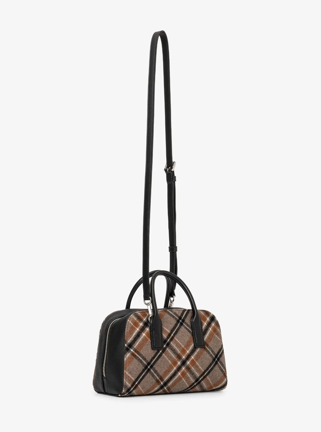 Michael Kors ASHTON プレイドプリント ウールブレンド クロスボディ スモール - Image 3