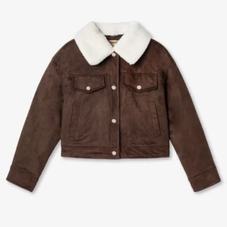 Michael Kors Boa Jacket (FAUX SUEDE)