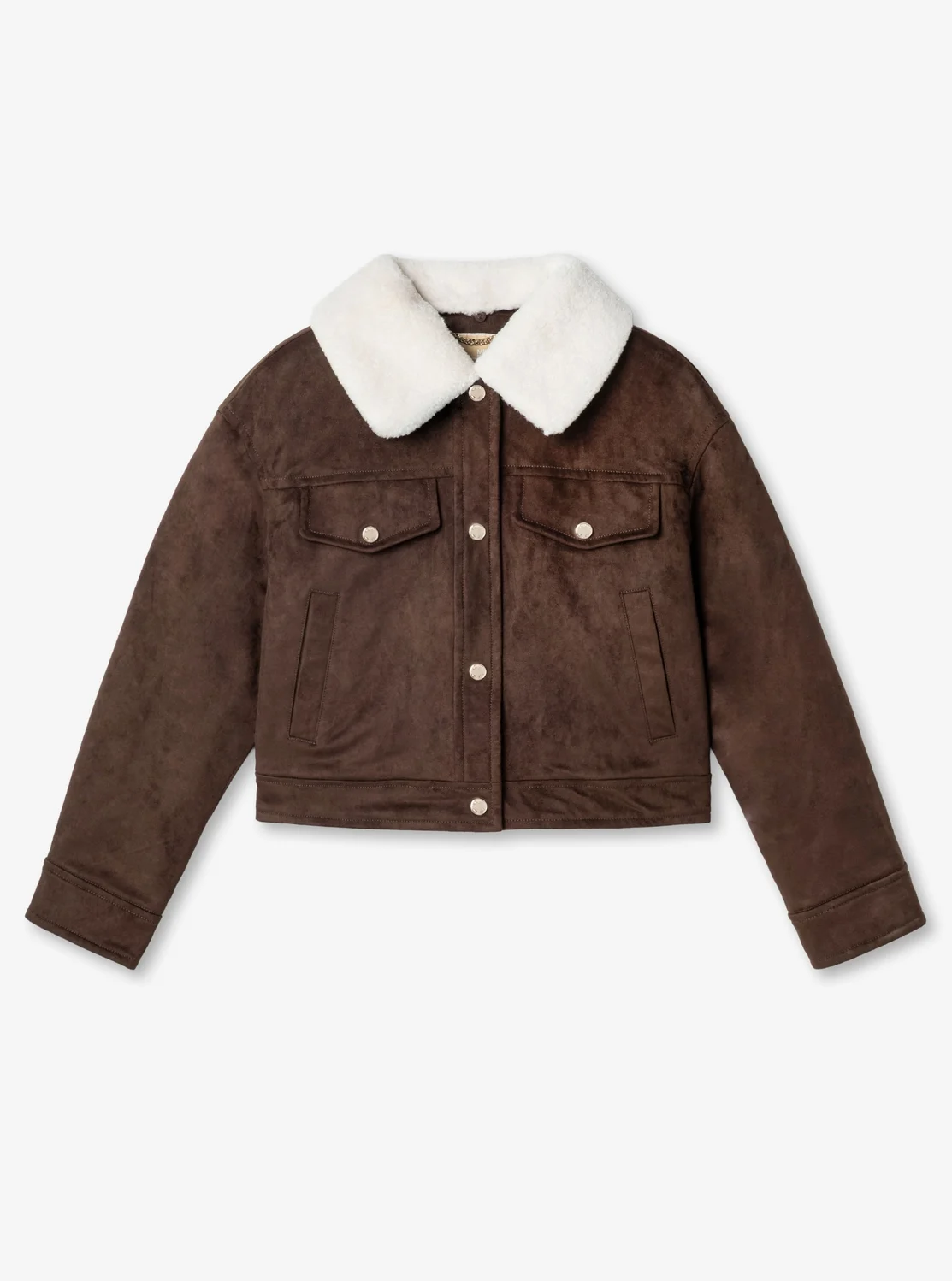 Michael Kors Boa Jacket (FAUX SUEDE)