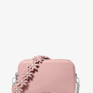 Michael Kors BRYANT ペブルレザー カメラ クロスボディ ミディアム