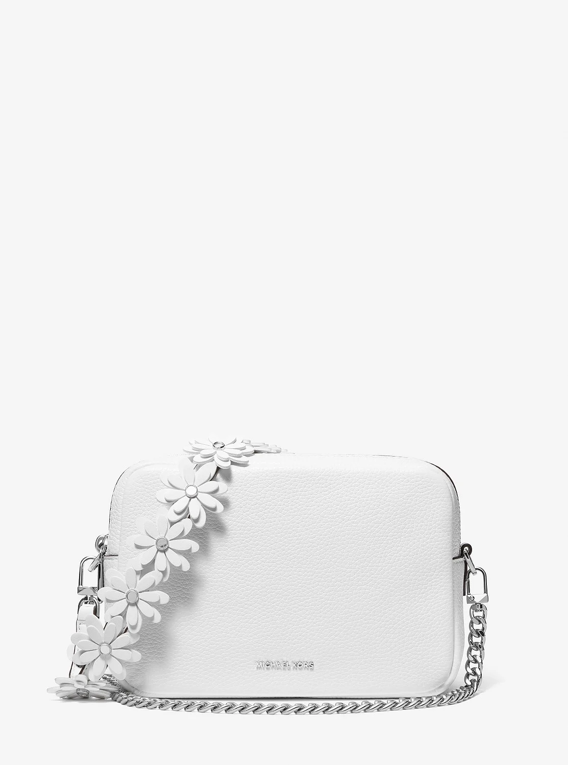 Michael Kors BRYANT ペブルレザー カメラ クロスボディ ミディアム