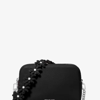 Michael Kors BRYANT ペブルレザー カメラ クロスボディ ミディアム