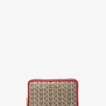 Michael Kors BRYANT MK2000 ロゴ ジャガード ウォレット スモール