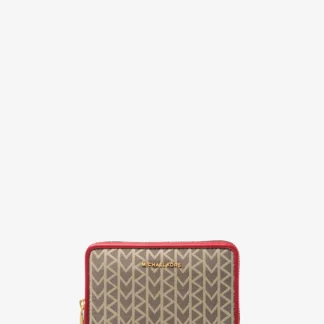 Michael Kors BRYANT MK2000 ロゴ ジャガード ウォレット スモール