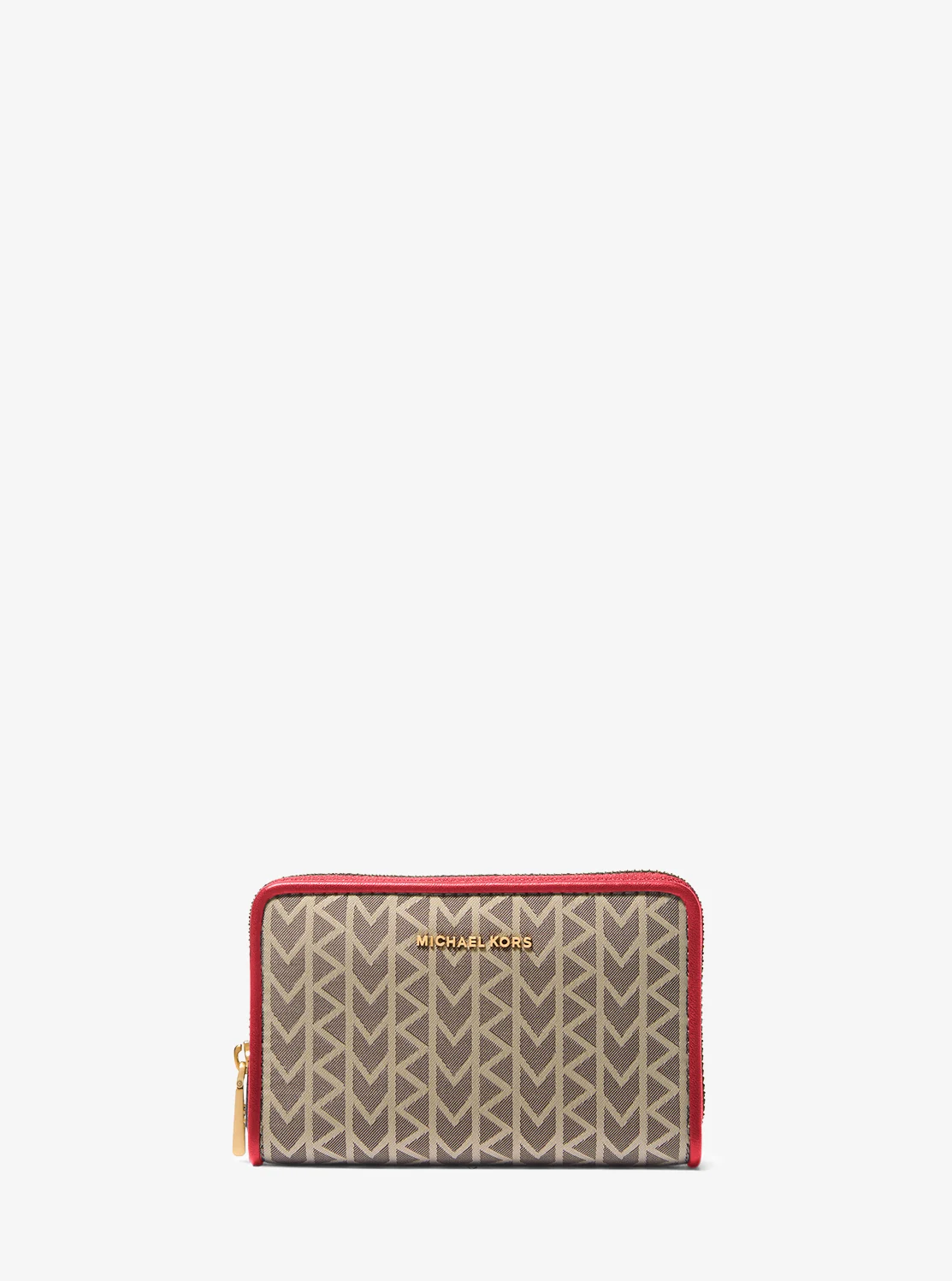 Michael Kors BRYANT MK2000 ロゴ ジャガード ウォレット スモール