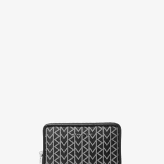 Michael Kors BRYANT MK2000 ロゴ ジャガード ウォレット スモール