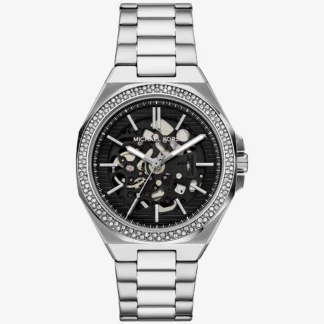 Michael Kors CALLUM オーバーサイズ シルバートーン ウォッチ