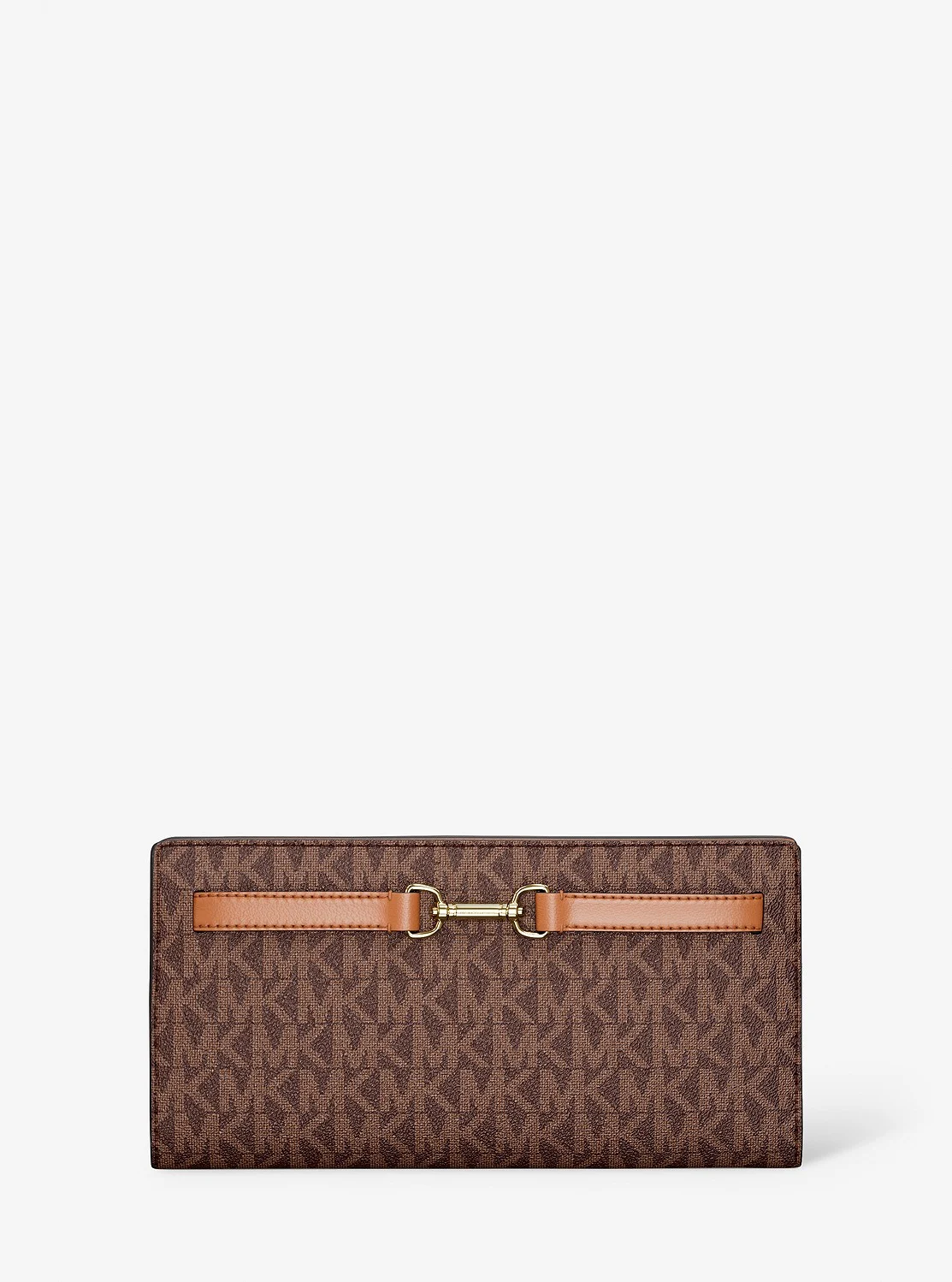 Michael Kors CARSON スナップ ウォレット ラージ - MKシグネチャー