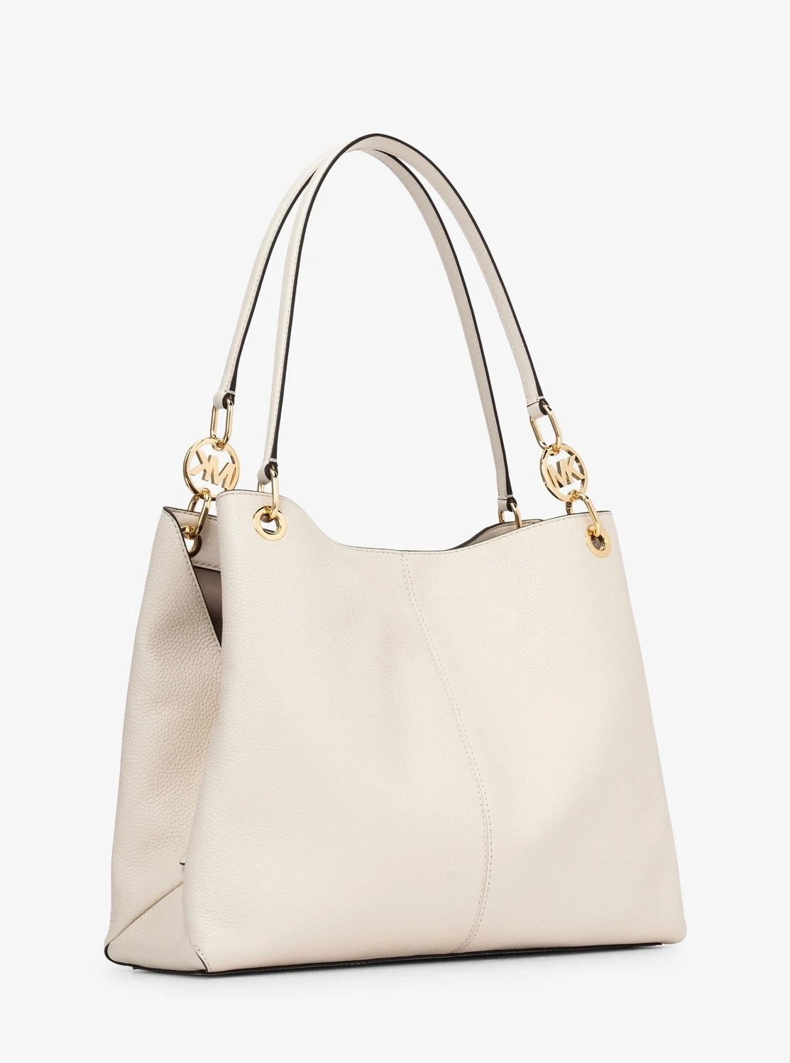 Michael Kors CHRISTINA ぺブルレザー トリプルガセット ショルダートート ラージ - Image 3