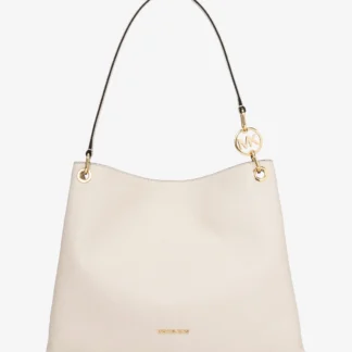 Michael Kors CHRISTINA ぺブルレザー トリプルガセット ショルダートート ラージ