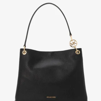 Michael Kors CHRISTINA ぺブルレザー トリプルガセット ショルダートート ラージ