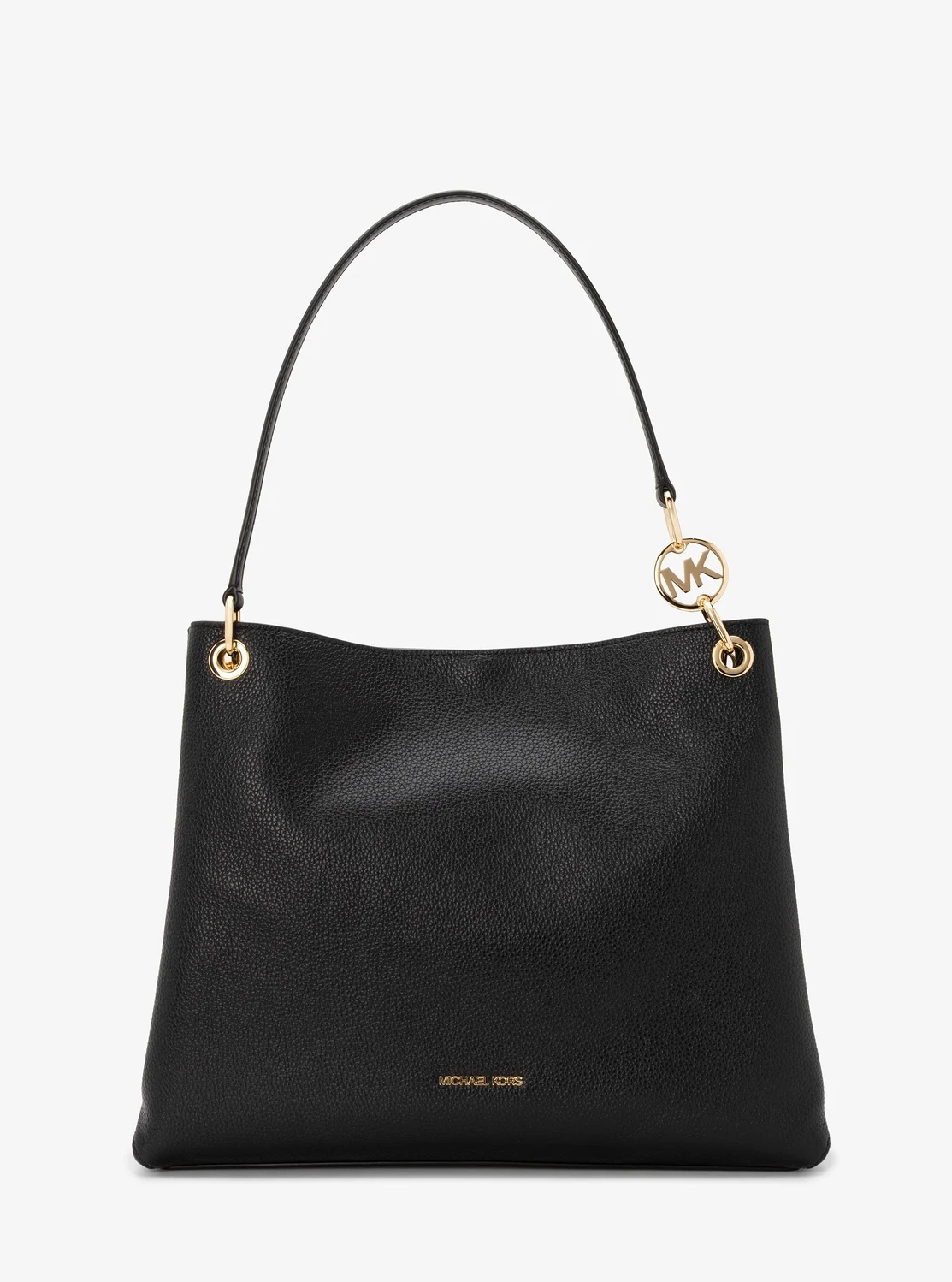 Michael Kors CHRISTINA ぺブルレザー トリプルガセット ショルダートート ラージ