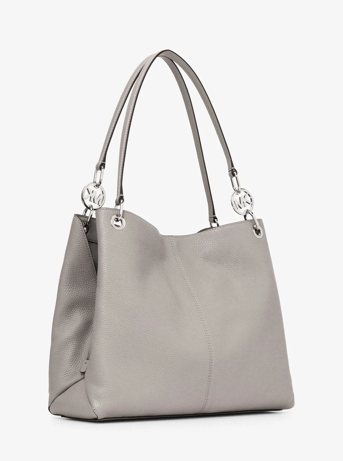 Michael Kors CHRISTINA ぺブルレザー トリプルガセット ショルダートート ラージ - Image 3