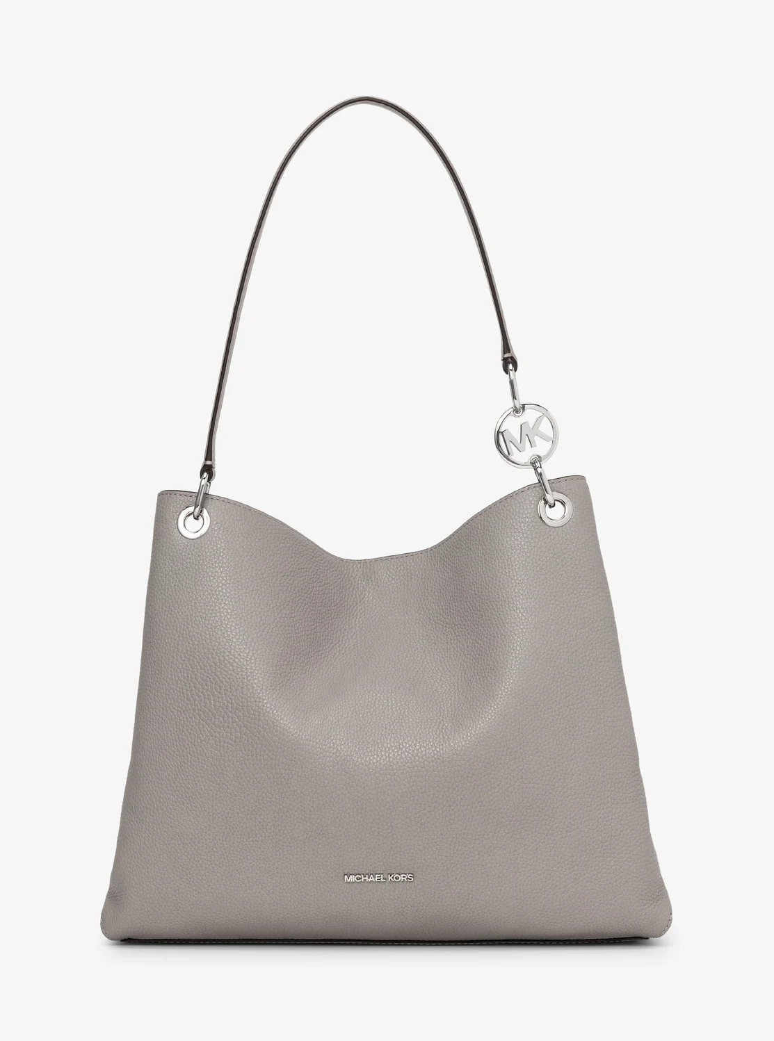 Michael Kors CHRISTINA ぺブルレザー トリプルガセット ショルダートート ラージ