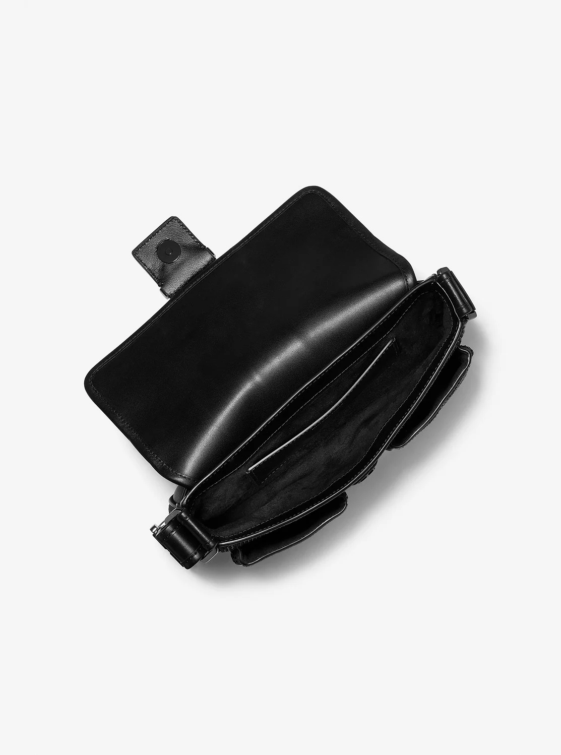 Michael Kors COLBY エンベリッシュ スエード ショルダー ミディアム - Image 2