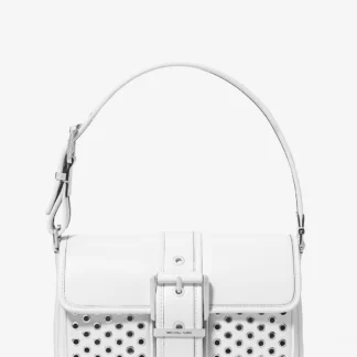 Michael Kors COLBY グロメット レザー ショルダー ミディアム
