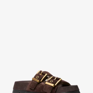 Michael Kors COLBY スエード フラットサンダル