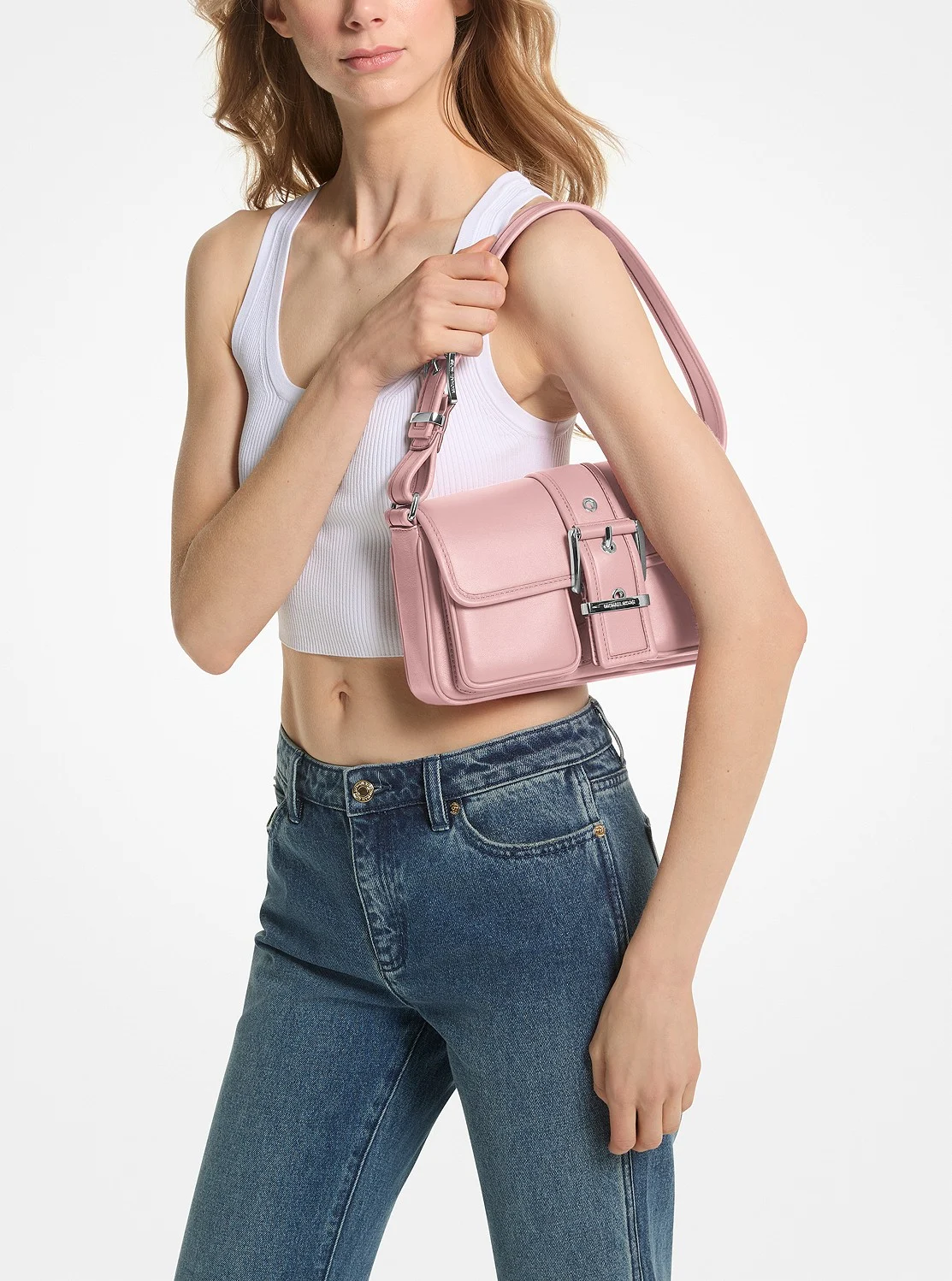 Michael Kors COLBY レザー ショルダー ミディアム - Image 4