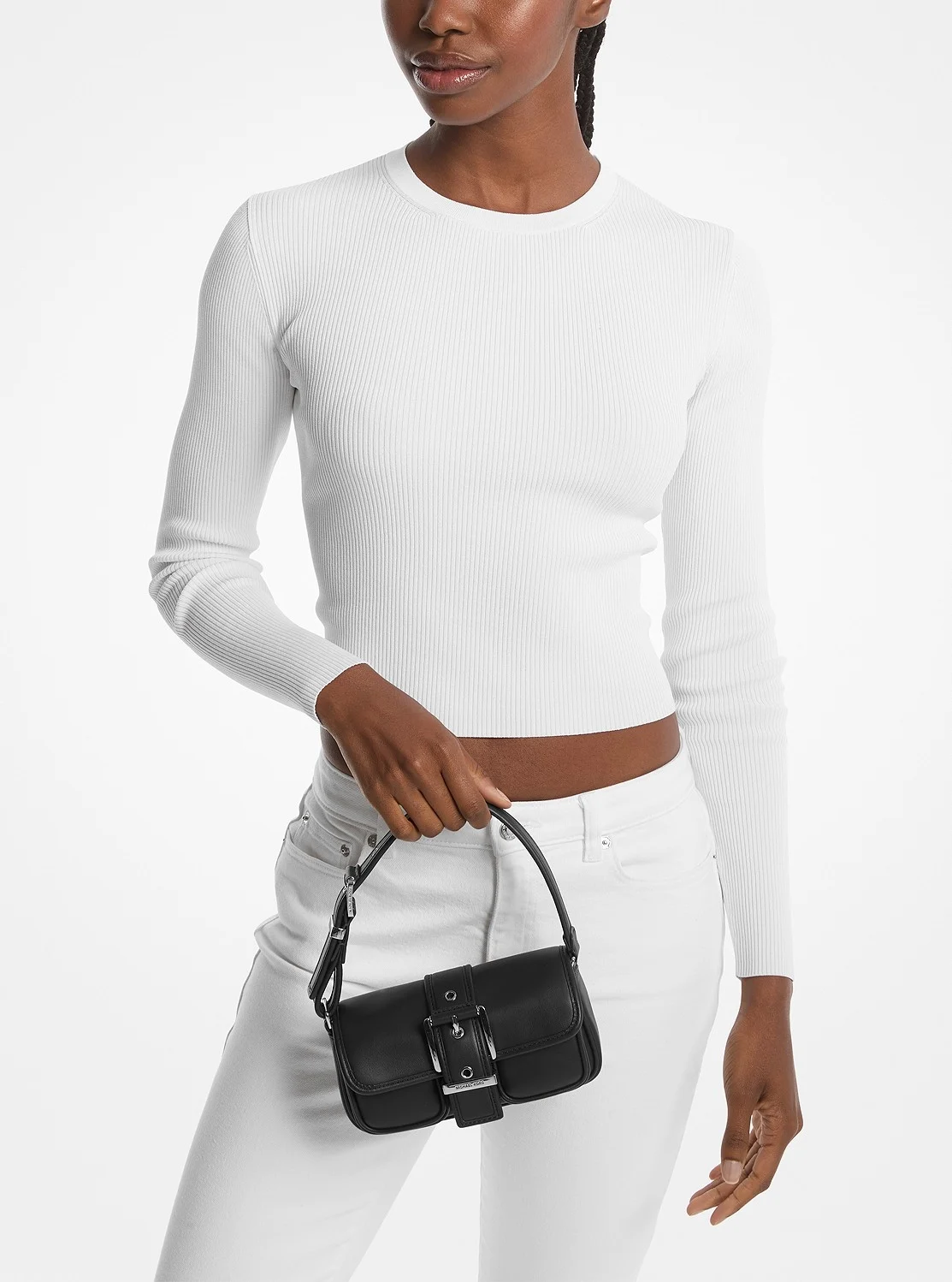 Michael Kors COLBY レザー ショルダー エクストラスモール - Image 4
