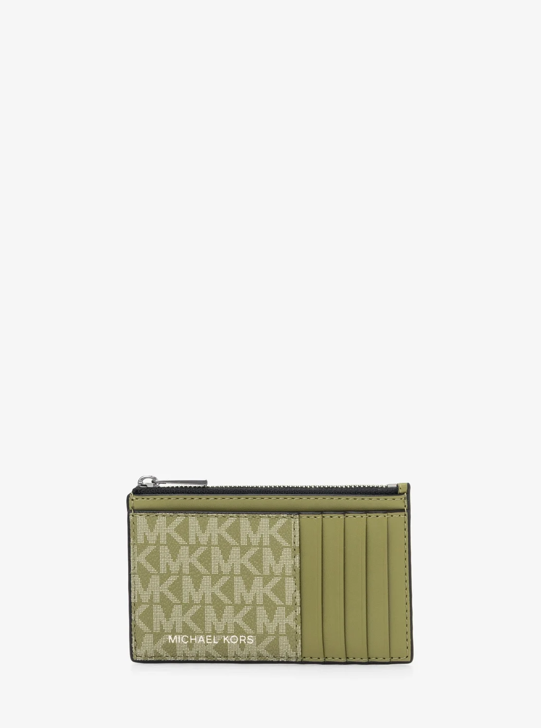 Michael Kors COOPER スリム ジップ ウォレット - MKシグネチャー