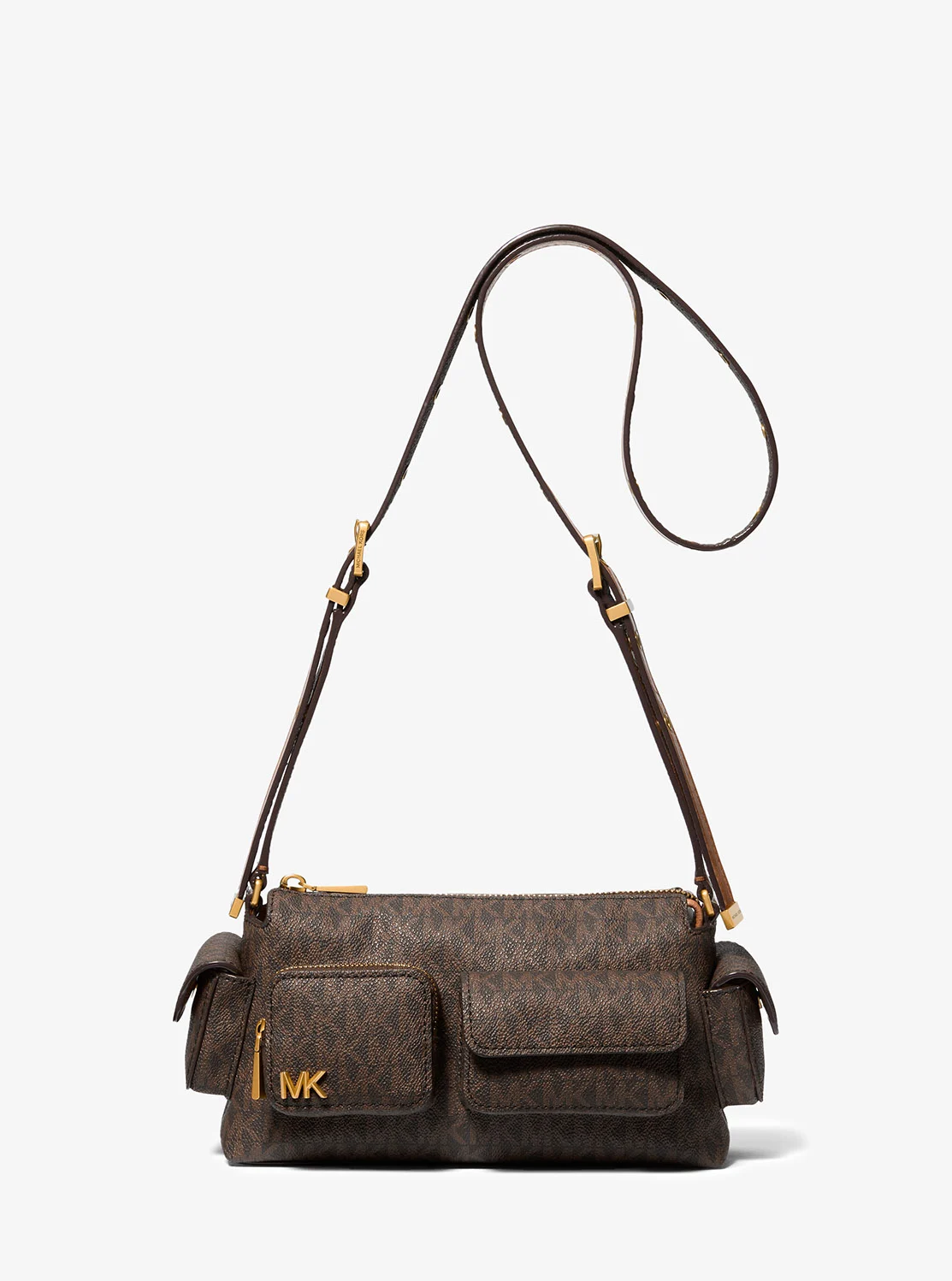 Michael Kors DAKOTA コンバーチブル ポケット クロスボディ スモール - MKシグネチャー