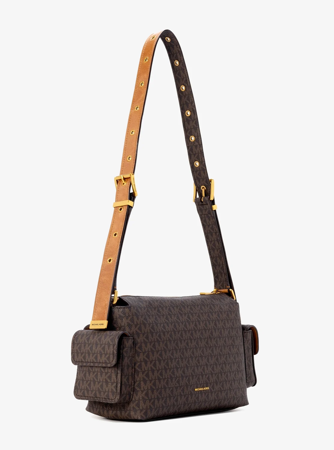 Michael Kors DAKOTA ポケット ショルダー ミディアム - MKシグネチャー - Image 3