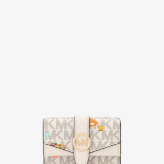 Michael Kors 【日本限定】GREENWICH フラップ トライフォールド エクストラスモール - MKシグネチャー