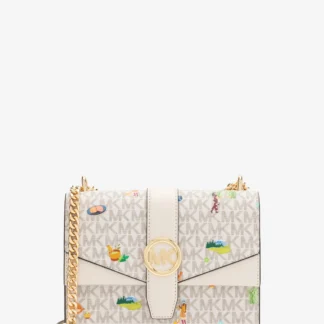 Michael Kors 【日本限定】GREENWICH フラップ クロスボディ スモール - MKシグネチャー