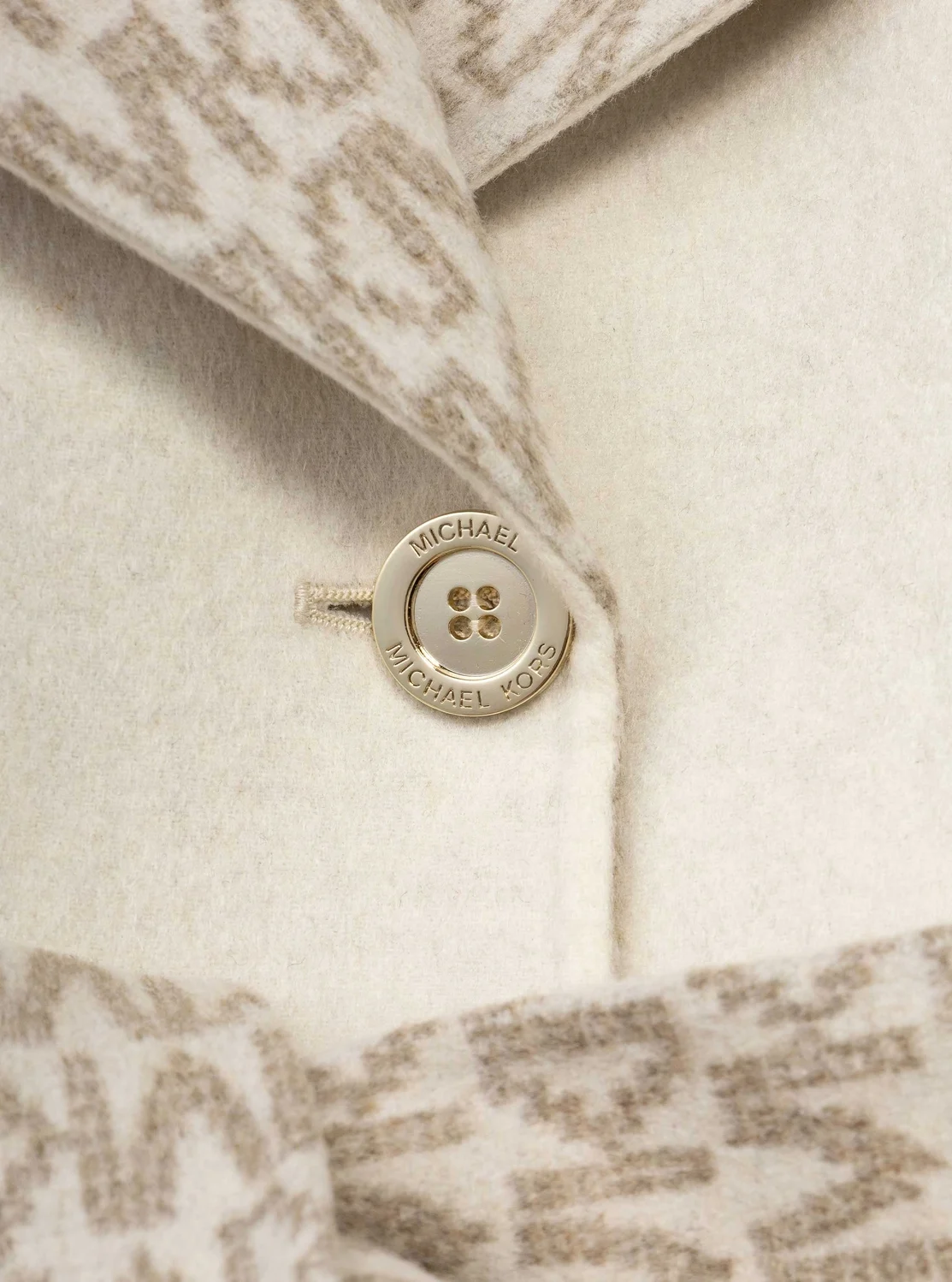 Michael Kors ウール ラップ ウィズ ベルト - Image 4