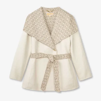 Michael Kors ウール ラップ ウィズ ベルト