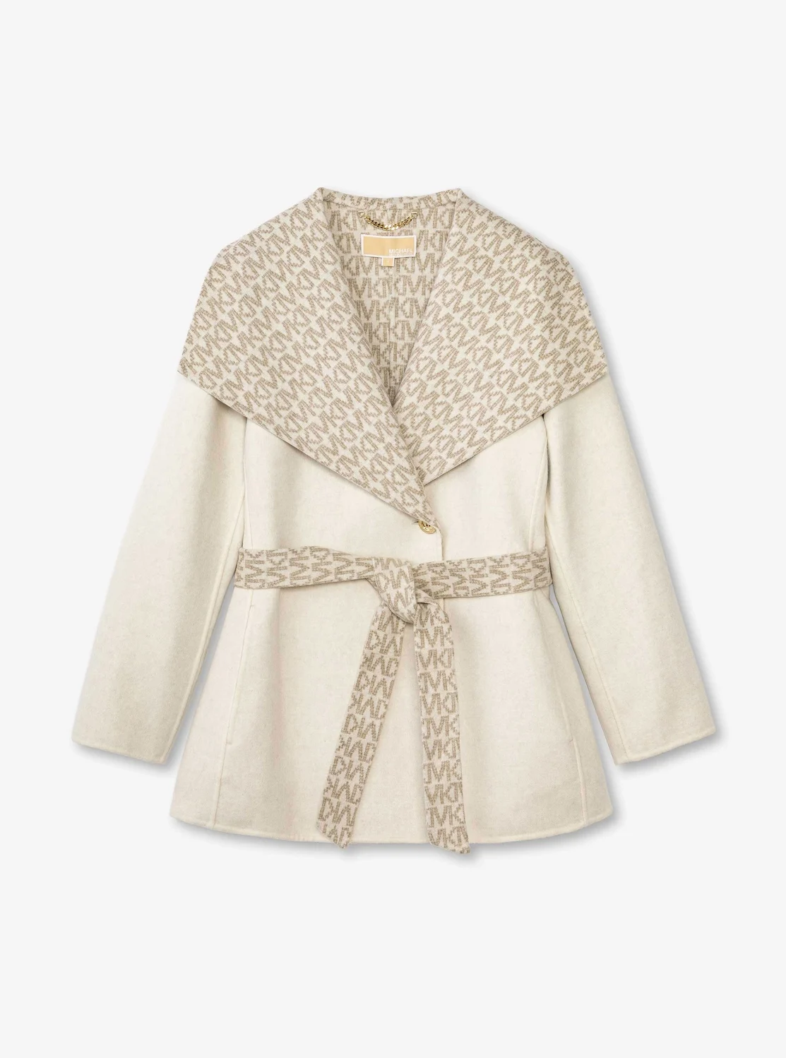Michael Kors ウール ラップ ウィズ ベルト