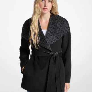 Michael Kors ウール ラップ ウィズ ベルト