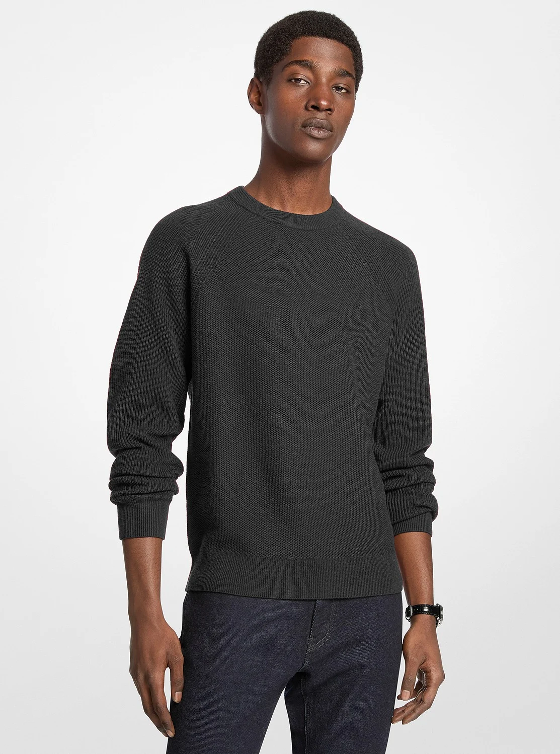 Michael Kors ウールブレンド クルーネック セーター