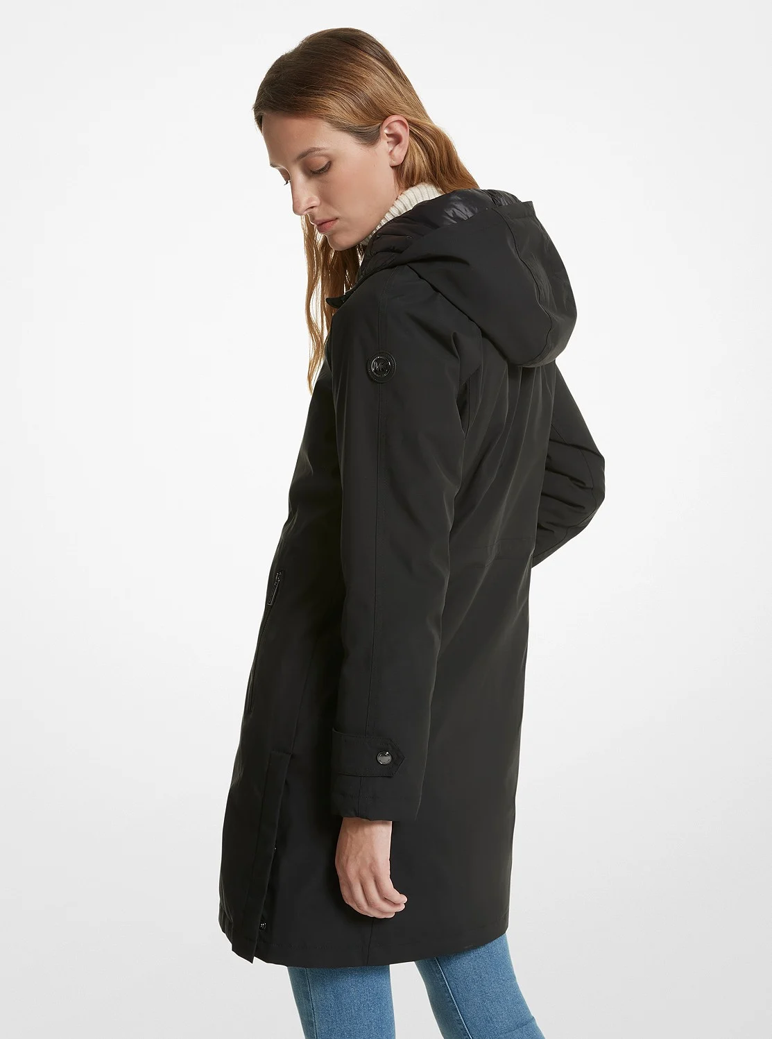 Michael Kors ウーヴン フーデッド レインコート - Image 2