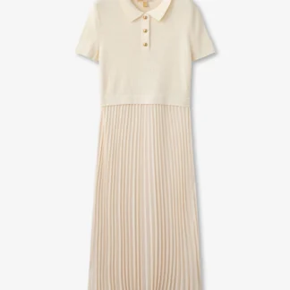 Michael Kors ウーヴン ポロ ミディドレス