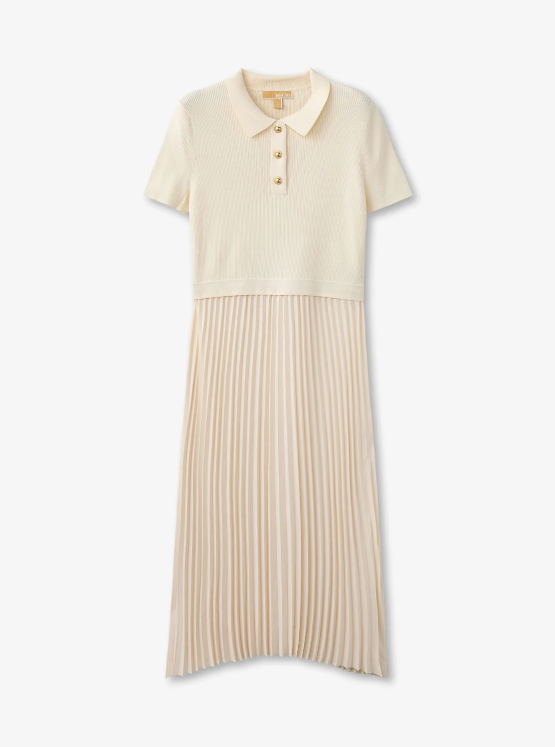 Michael Kors ウーヴン ポロ ミディドレス