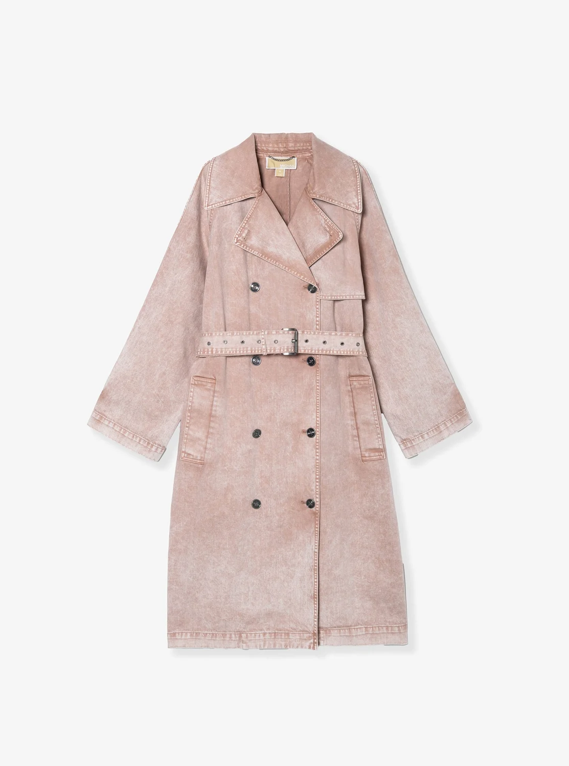 Michael Kors ガーメントダイ デニム トレンチコート - Image 3
