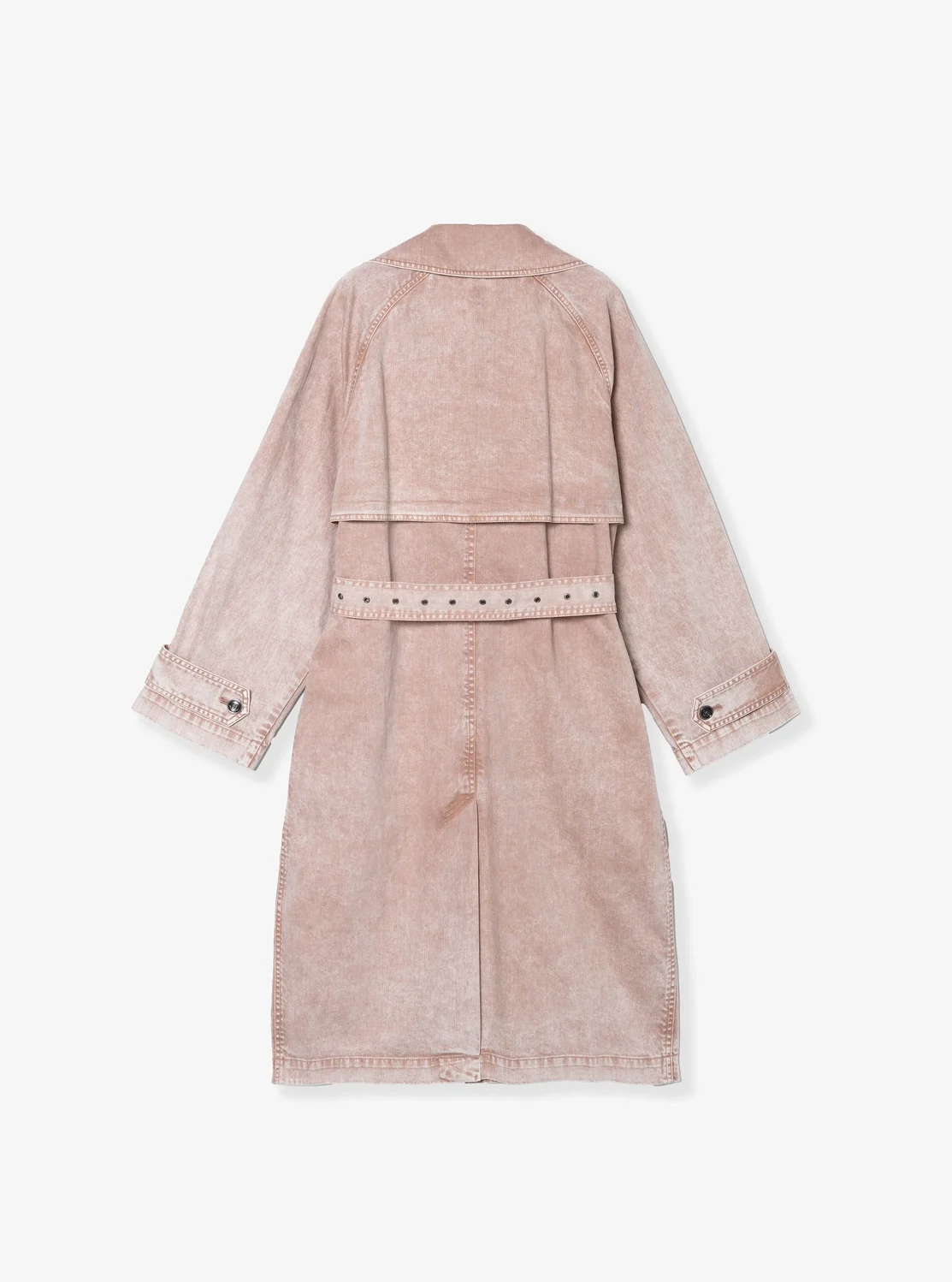 Michael Kors ガーメントダイ デニム トレンチコート - Image 4