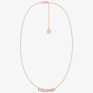 Michael Kors キュービック ジルコニア ハート ネックレス