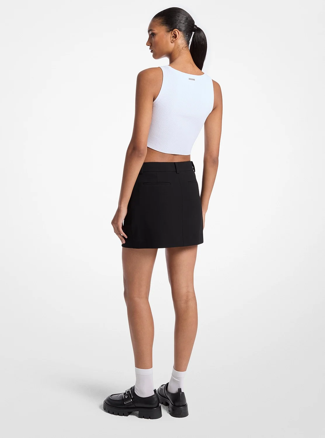 Michael Kors クレープ ミニスカート - Image 2