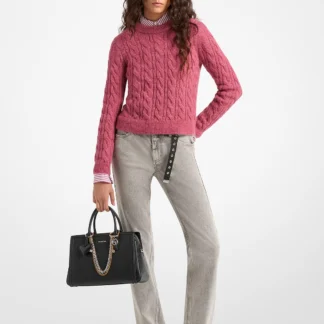 Michael Kors ケーブル ニット ナイロン & アルパカブレンド セーター