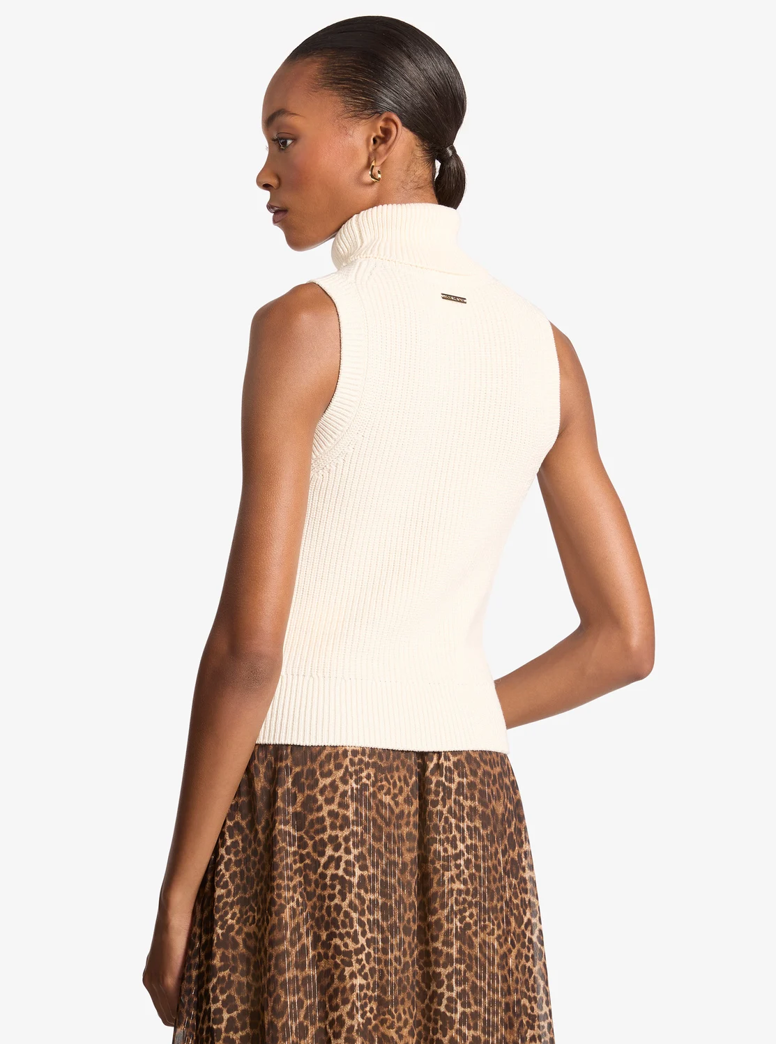 Michael Kors コットンブレンド スリーブレス タートルネック - Image 2