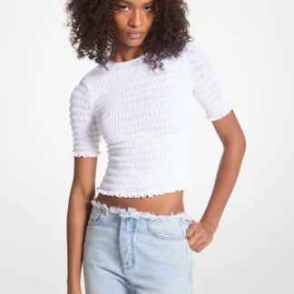 Michael Kors シャーリング ジョーゼットTシャツ