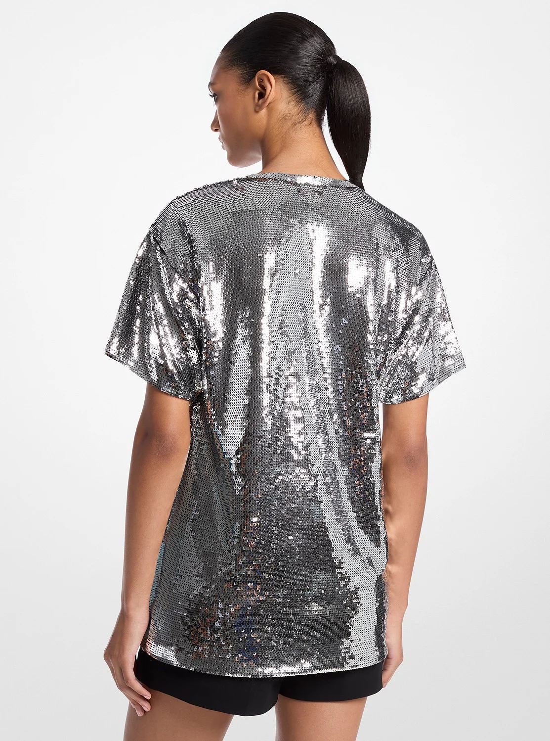 Michael Kors シークイン オーバーサイズ Tシャツ - Image 2
